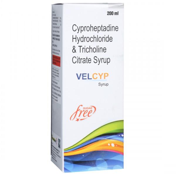 Velcyp Sugar Free Syrup 200 ml