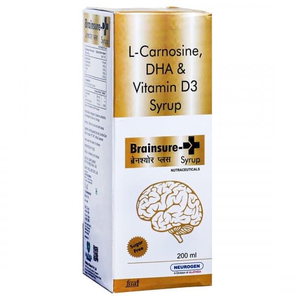 Brainsure Plus Sugar Free Syrup 200 ml