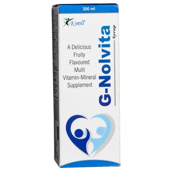 G Nolvita Fruity Flavoured Syrup 200 ml