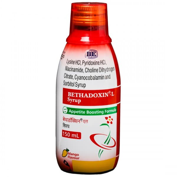 Bethadoxin L Mango Flavour Syrup 150 ml