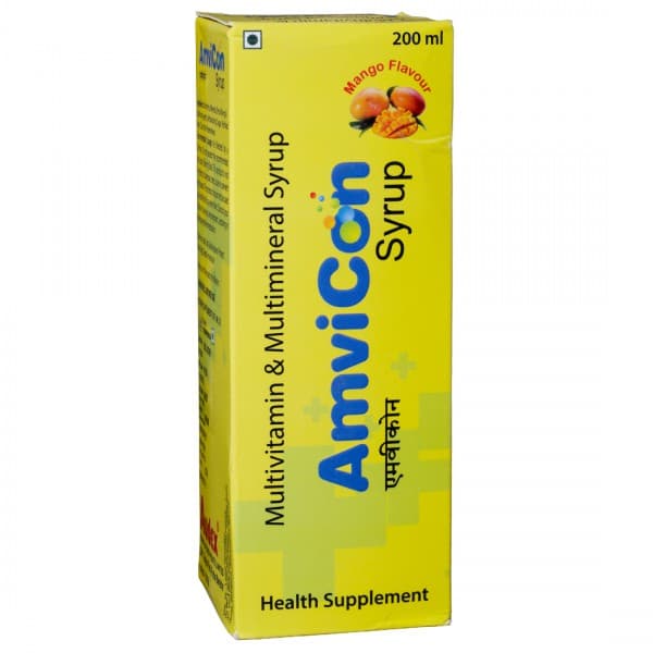 Amvicon Mango Flavour Syrup 200 ml