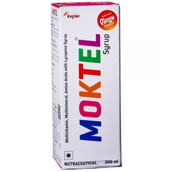 Moktel Delicious Mango Flavour Syrup 200 ml