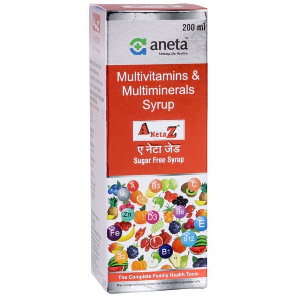 A Neta Z Sugar Free Syrup 200 ml