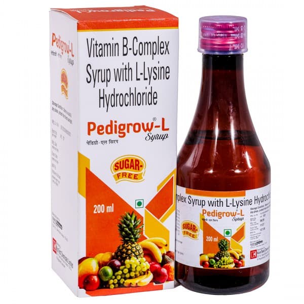 Pedigrow L Sugar Free Syrup 200 ml