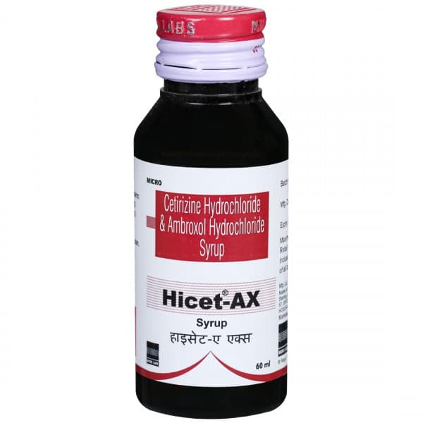Hicet AX Syrup 60 ml