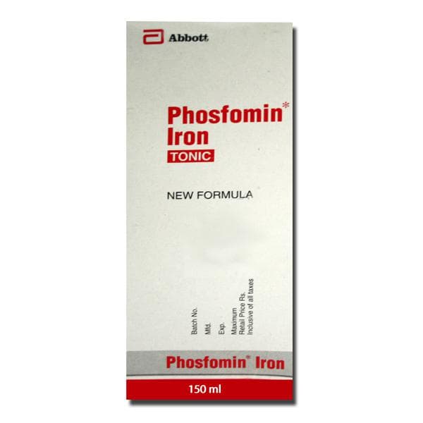 Phosfomin Iron Tonic Syrup 150 ml