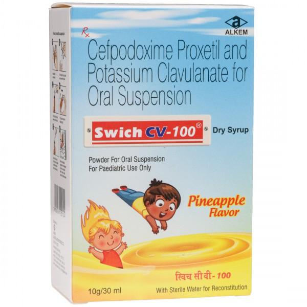 Swich CV 100 Pineapple Flavour Dry Syrup 30 ml