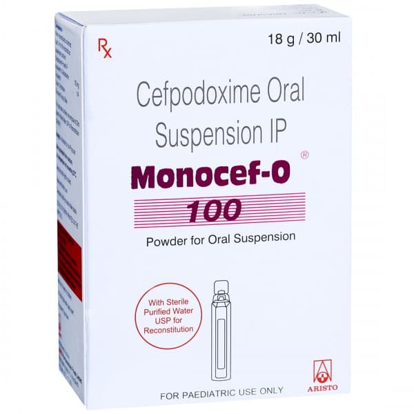 Monocef O 100 mg Dry Syrup 30 ml
