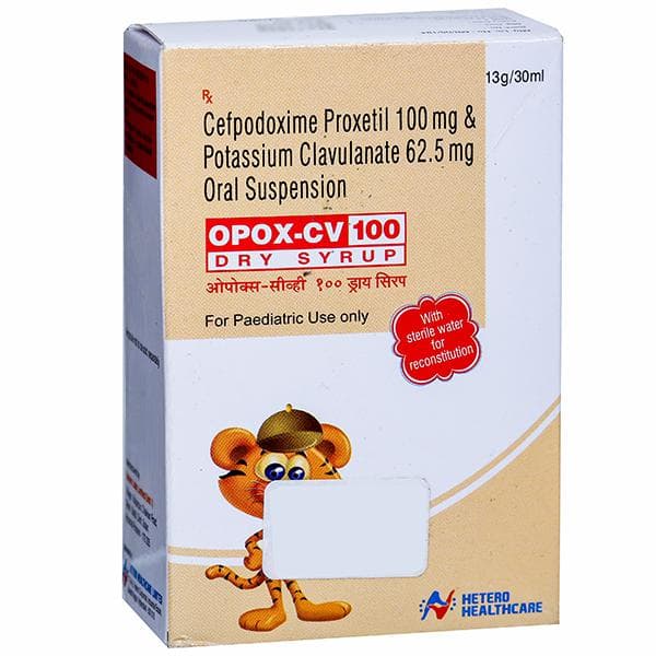 Opox CV 100 Dry Syrup 30 ml