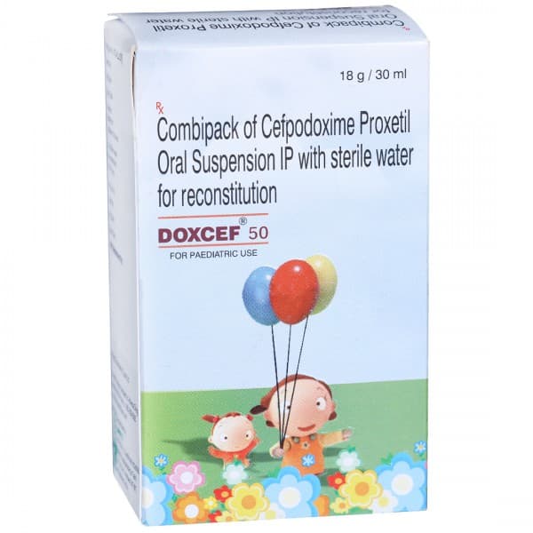 Doxcef 50 mg Dry Syrup 30 ml