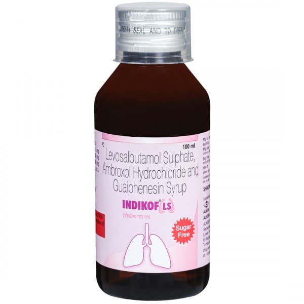 Indikof LS Sugar Free Syrup 100 ml