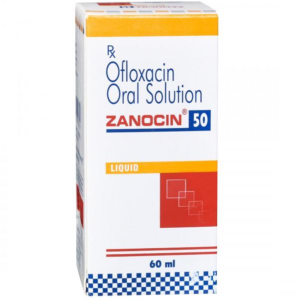 Zanocin 50 mg Oral Suspension 60 ml