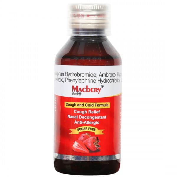Macbery Sugar Free Syrup 100 ml