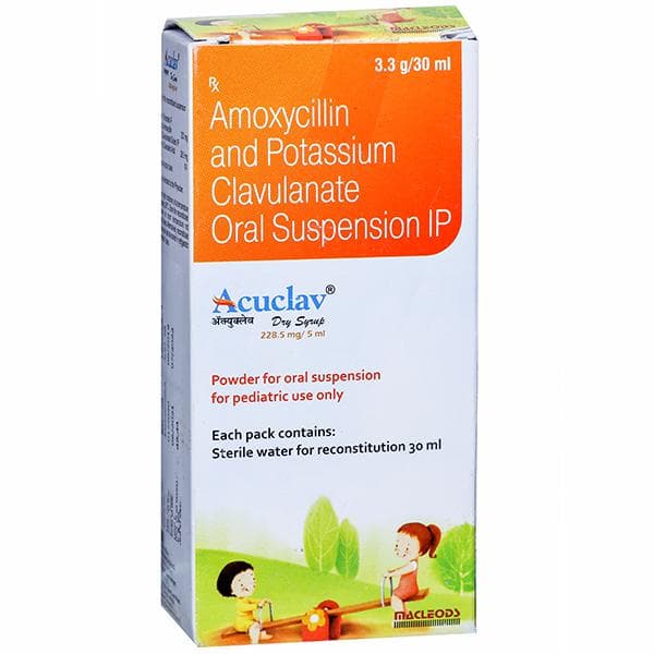 Acuclav Dry Syrup 30 ml