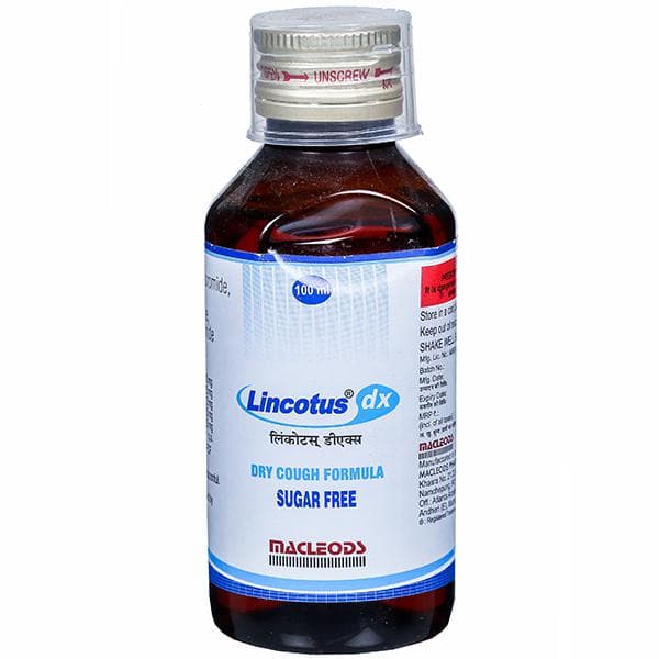 Lincotus DX Sugar Free Syrup 100 ml