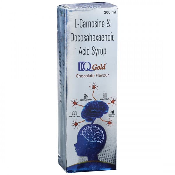 IQ Gold (Chocolate Flavour) Syp 200 ml