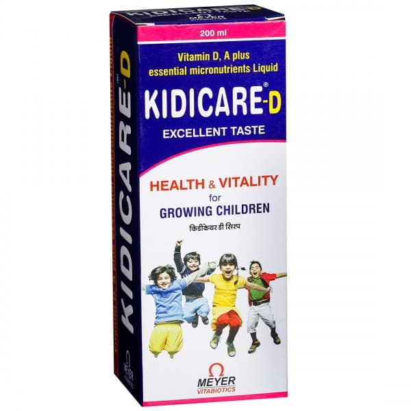 Kidicare D Syrup 200 ml