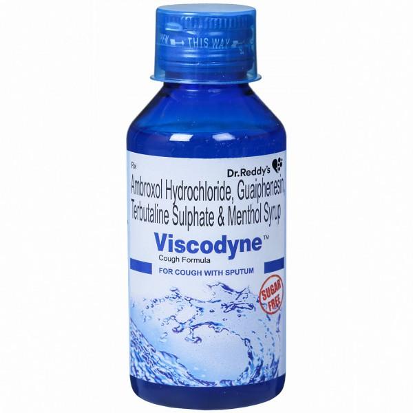 Viscodyne Sugar Free Cough Formula Syrup 100 ml