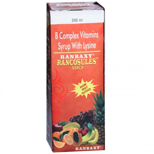 Rancosules Mixed Fruit Flavour Syrup 200 ml
