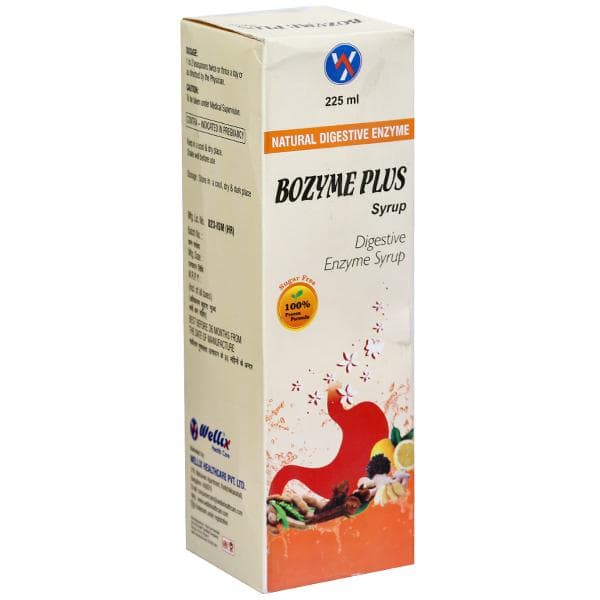 Bozyme Plus (SF) Syrup 225 ml