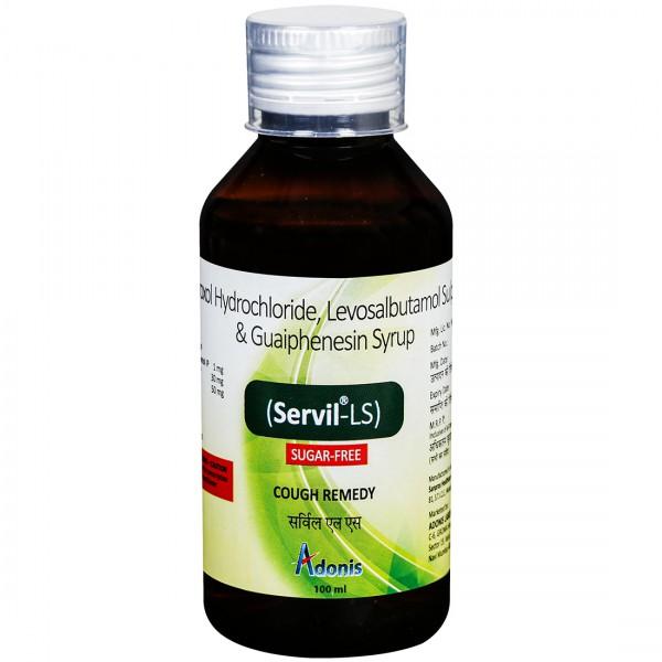 Servil LS Sugar Free Syrup 100 ml