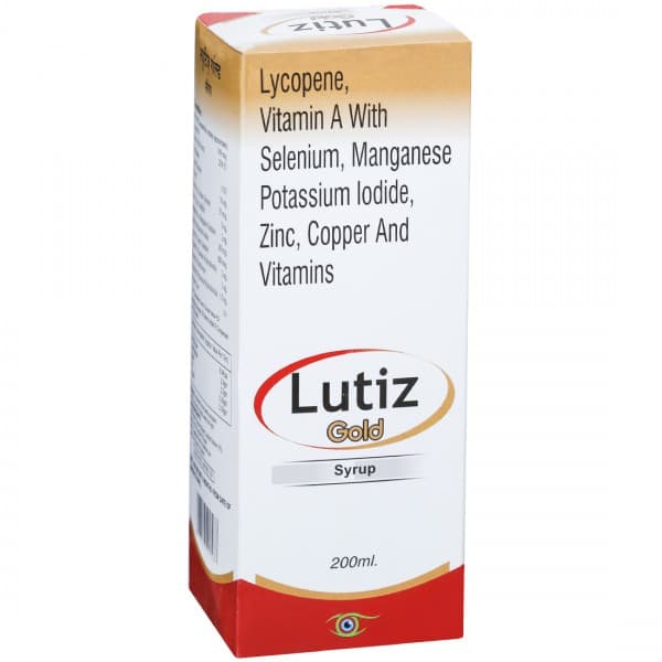 Lutiz Gold Syrup 200 ml