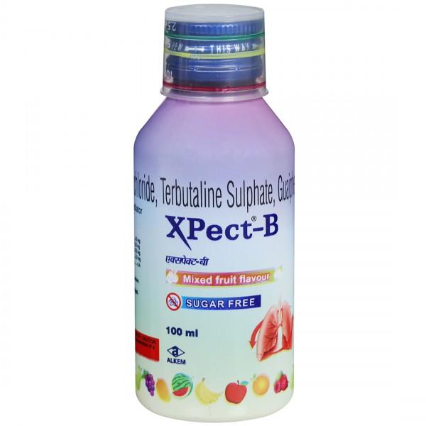 Xpect B Mixed Fruit Flavour Syrup 100 ml