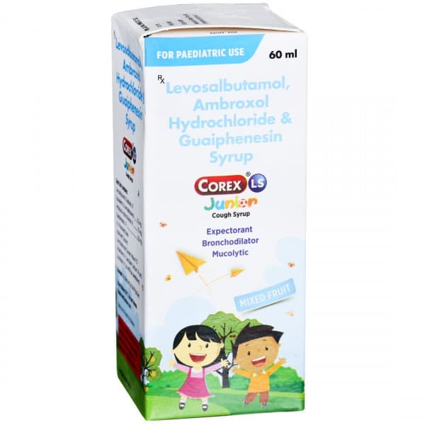 Corex LS Junior Mixed Fruit Cough Syrup 60 ml