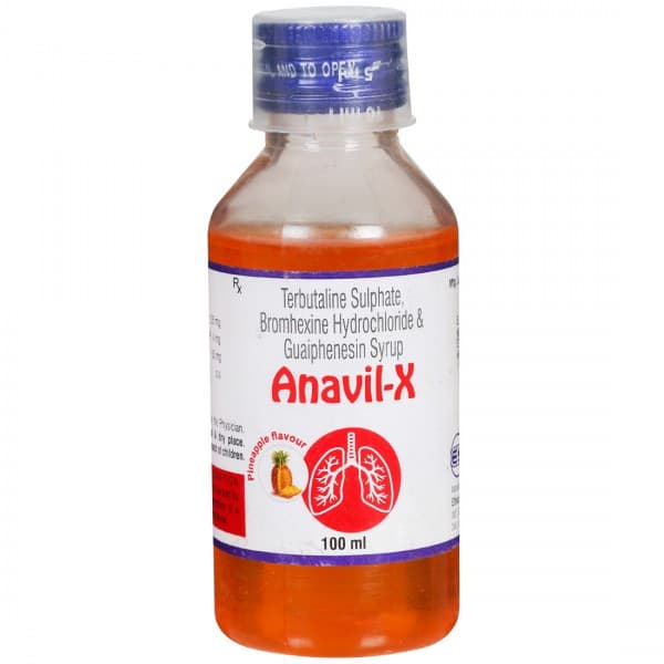 Anavil X Pineapple Flavour Syrup 100 ml