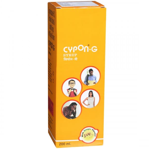 Cypon G Ginger Flavour Syrup 200 ml