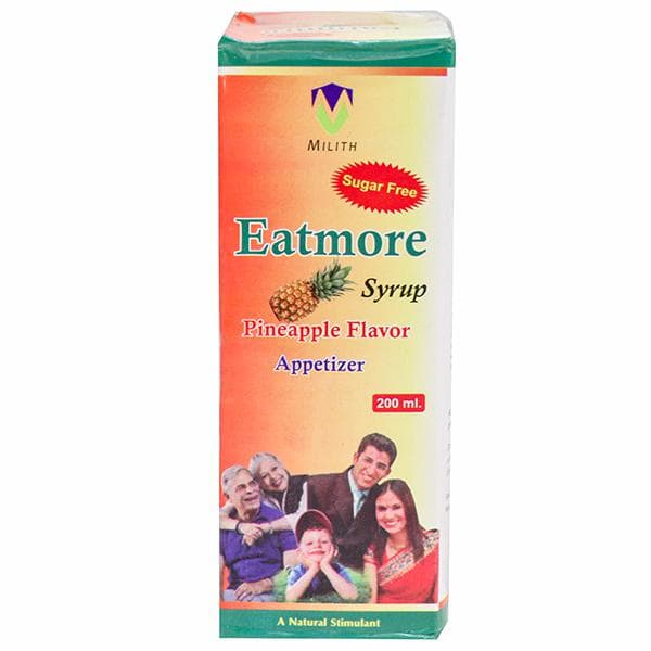 Eatmore (Sugar Free Pineapple Flavor) Syrup 200 ml