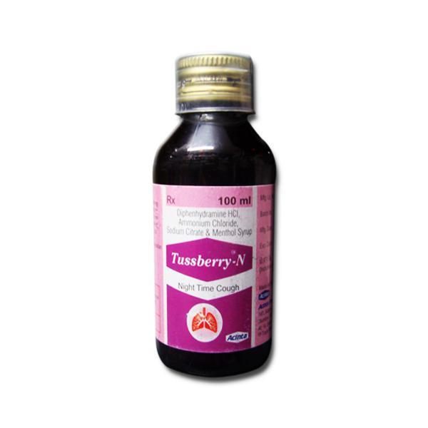 Tussberry N Syrup 100 ml