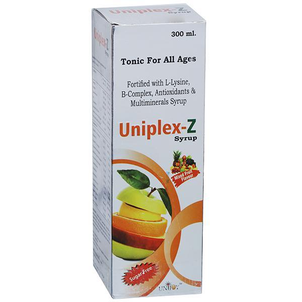 Uniplex Z (Sugar Free) Syp 300 ml