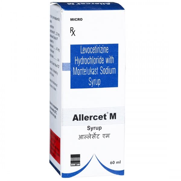 Allercet M Syrup 60 ml