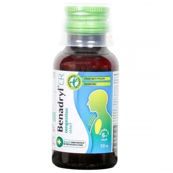 Benadryl CR 50 ml Congestion Relief