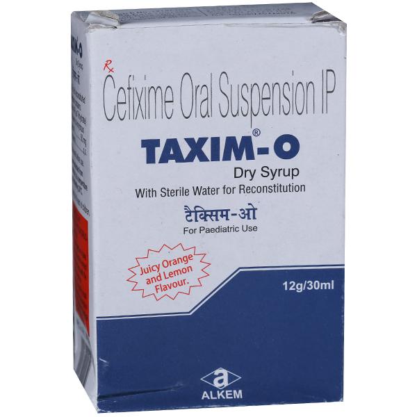 Taxim O Orange & Lemon Flavour Dry Syrup 12 g/30 ml