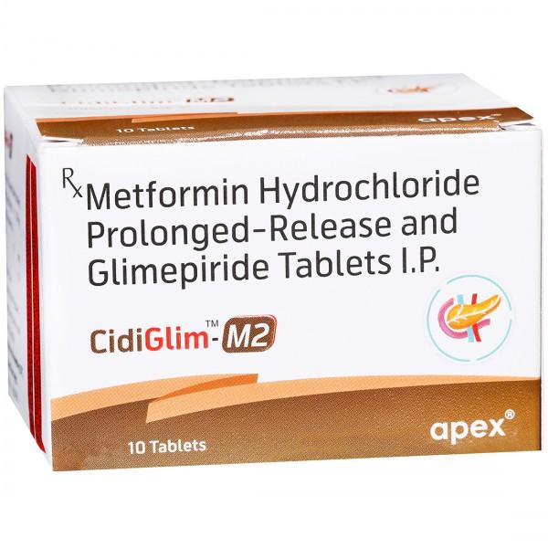 Cidiglim M 2 mg Tablet (10 Tab)