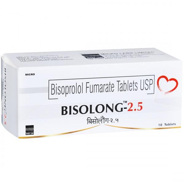 Bisolong 2.5 mg Tablet (10 Tab)