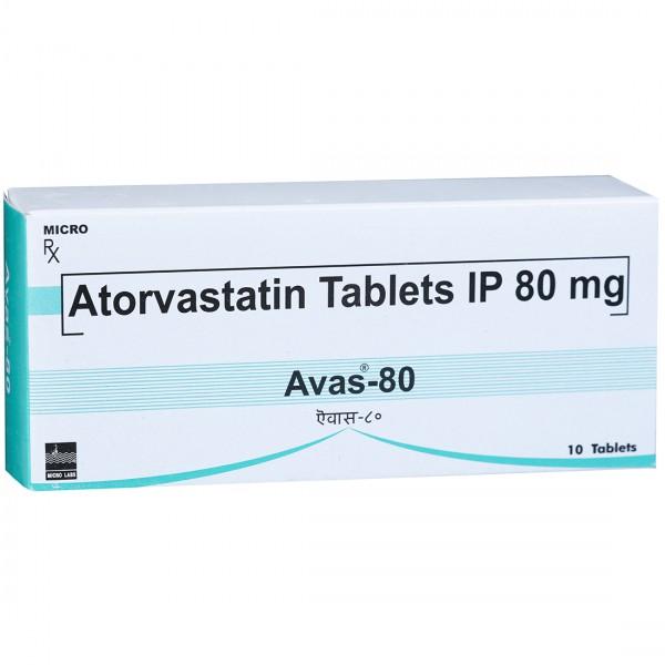 Avas 80 mg Tablet (10 Tab)