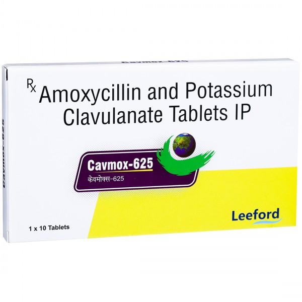 Cavmox 625 mg Tablet (10 Tab)