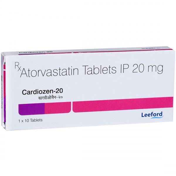 Cardiozen 20 mg Tablet (10 Tab)