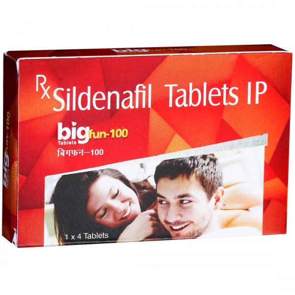 Bigfun 100 mg Tablet (4 Tab)