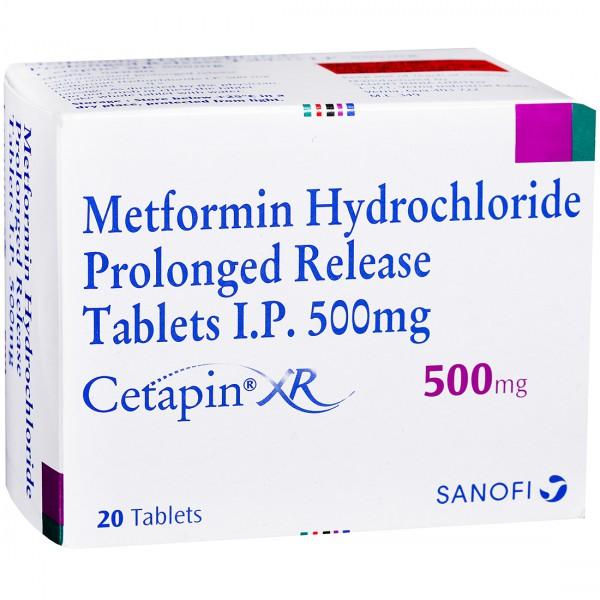 Cetapin XR 500 mg Tablet (20 Tab)