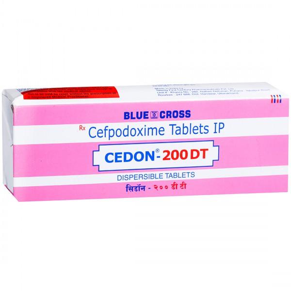 Cedon DT 200 mg Tablet (10 Tab)
