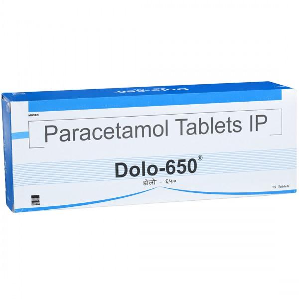 Dolo 650 mg 15 Tablets