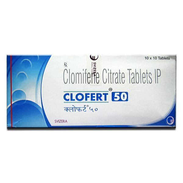 Clofert 50 mg Tablet (10 Tab)