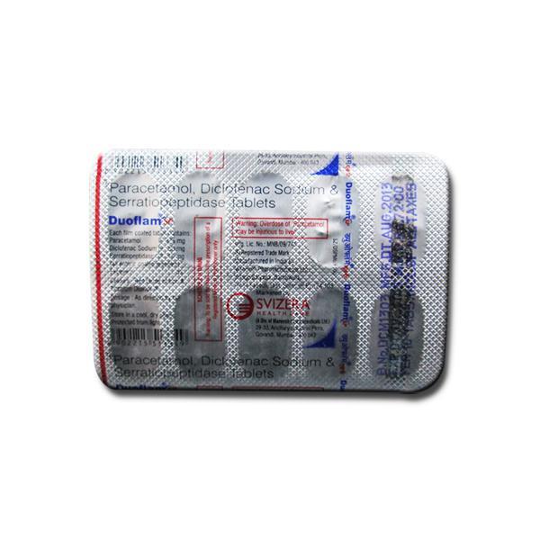 Duoflam SP Tablet (10 Tab)
