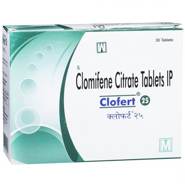 Clofert 25 mg Tablet (30 Tab)