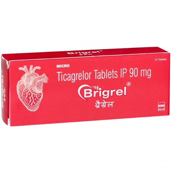Brigrel 90 mg Tablet (10 Tab)