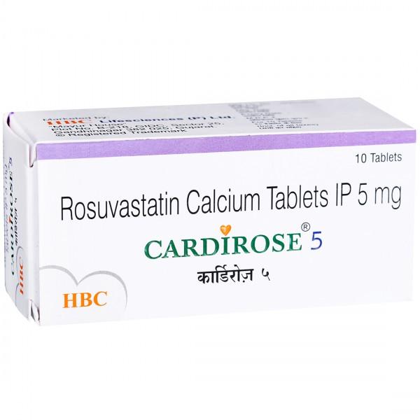 Cardirose 5 mg Tablet (10 Tab)